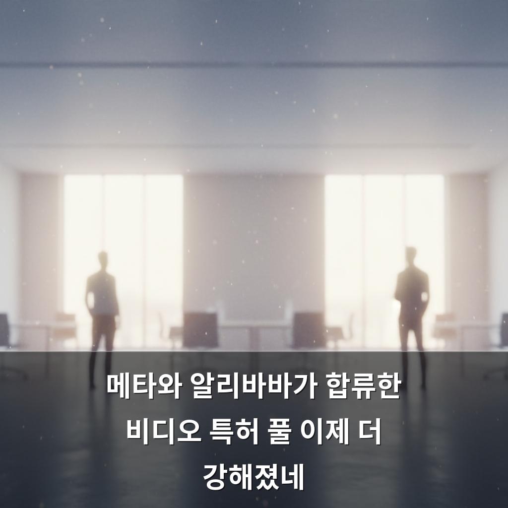 메타와 알리바바가 합류한 비디오 특허 풀 이제 더 강해졌네