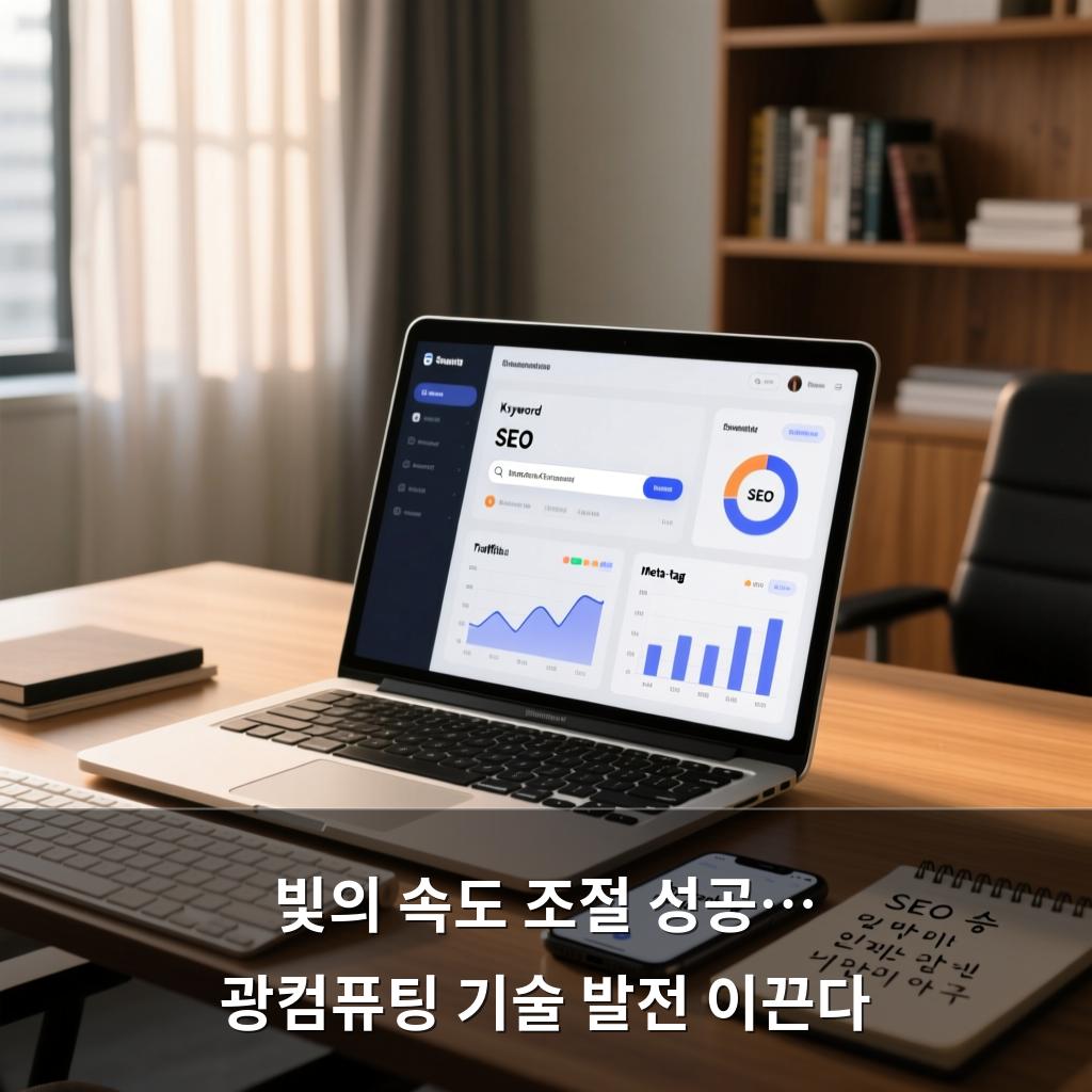 빛의 속도 조절 성공… 광컴퓨팅 기술 발전 이끈다
