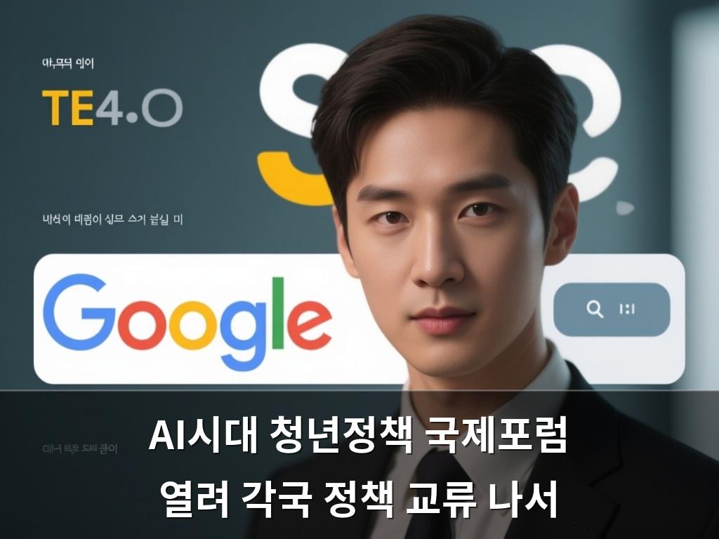 AI시대 청년정책 국제포럼 열려 각국 정책 교류 나서