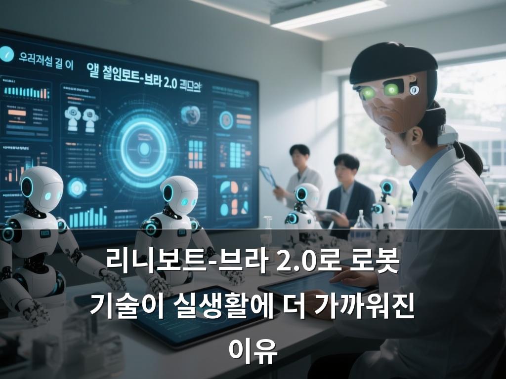 리니보트-브라 2.0로 로봇 기술이 실생활에 더 가까워진 이유
