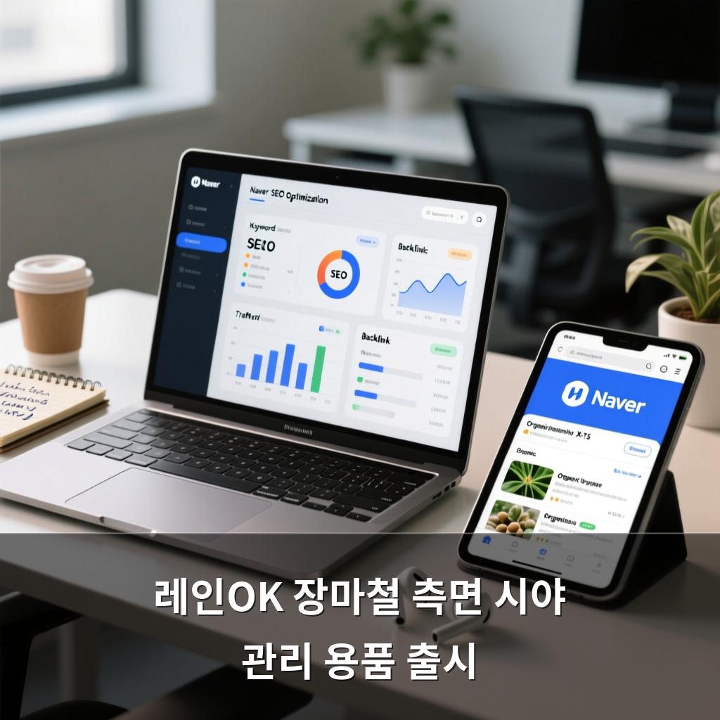 레인OK 장마철 측면 시야 관리 용품 출시