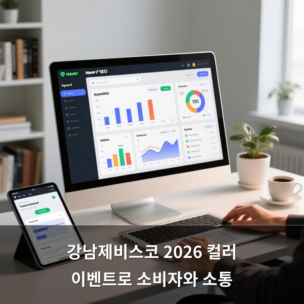 강남제비스코 2026 컬러 이벤트로 소비자와 소통