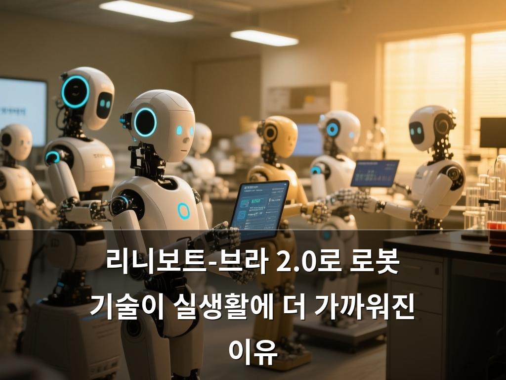 리니보트-브라 2.0로 로봇 기술이 실생활에 더 가까워진 이유