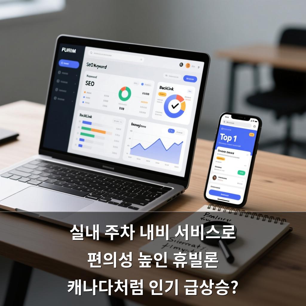 실내 주차 내비 서비스로 편의성 높인 휴빌론 캐나다처럼 인기 급상승?