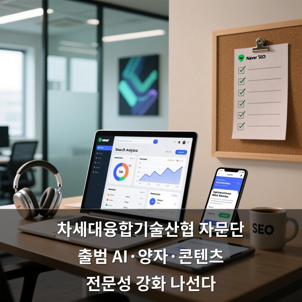 차세대융합기술산협 자문단 출범 AI·양자·콘텐츠 전문성 강화 나선다