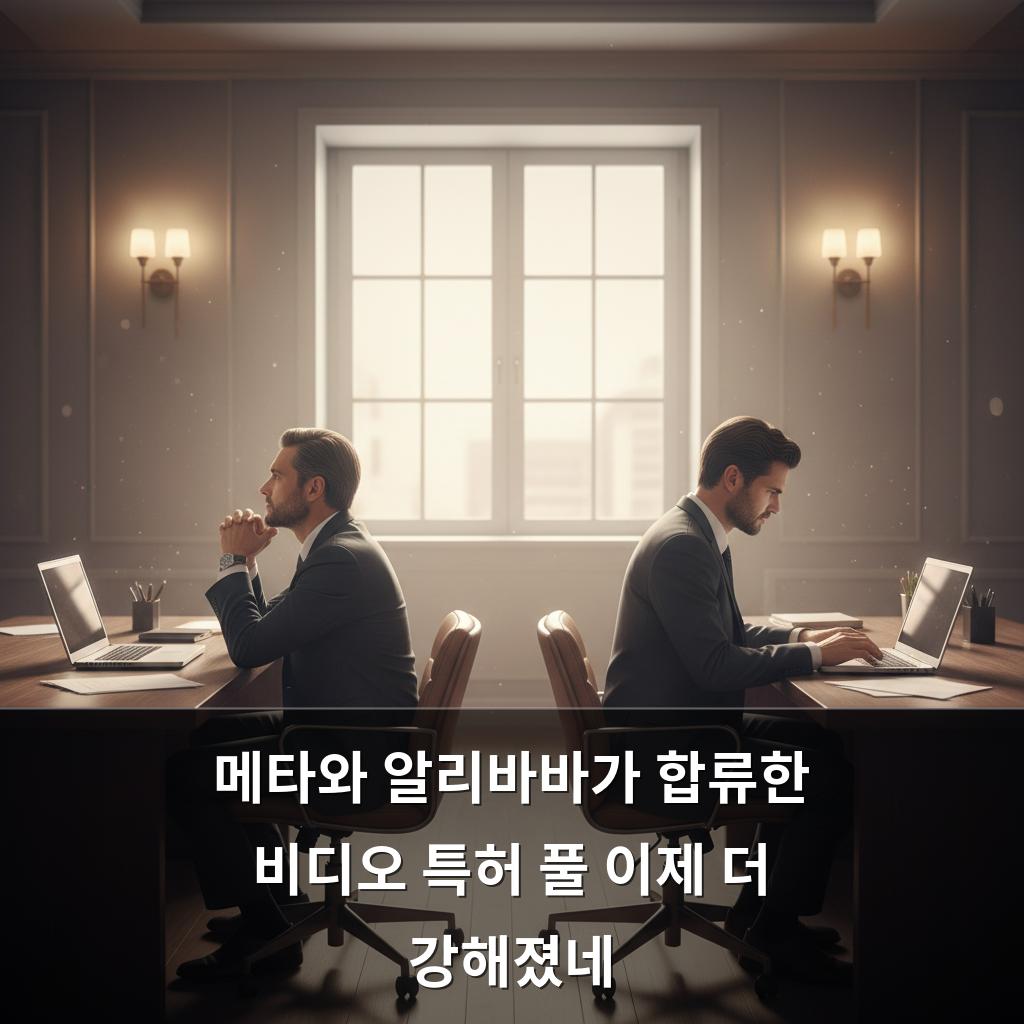메타와 알리바바가 합류한 비디오 특허 풀 이제 더 강해졌네