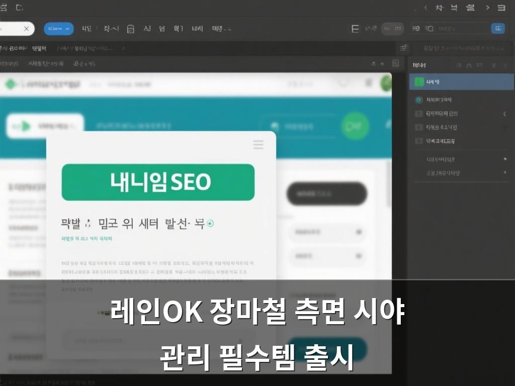 레인OK 장마철 측면 시야 관리 필수템 출시